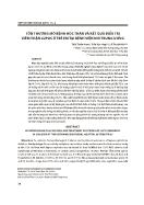 Tổn thương mô bệnh học thận và kết quả điều trị viêm thận lupus ở trẻ em tại bệnh viện nhi trung ương