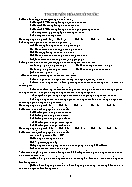 Trắc nghiệm môn Chuyển hóa muối nước