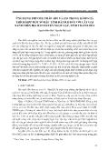 Ứng dụng phương pháp AHP và GIS trong đánh giá thích hợp một số đặc tính đất đai đối với cây gai xanh trên địa bàn huyện Ngọc Lặc, tỉnh Thanh Hóa