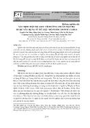 Xác định mật độ axit với đường chuẩn mật độ được xây dựng từ dữ liệu mô phỏng Monte Carlo