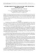 Xác định tham số quan trọng cho việc thiết kế gen dùng trong tái tổ hợp