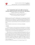 Xử lý tình huống khi tách chiết ADN trong chương trình sinh học cấp Trung học Phổ thông