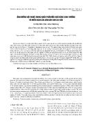Ảnh hưởng bột nghệ trong khẩu phần đến khả năng sinh trưởng và miễn dịch của lợn con sau cai sữa
