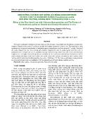 Ảnh hưởng của bao hạt giống lúa bằng nanochitosan và dịch chiết vi khuẩn đối kháng pseudomonas putida đến sinh trưởng, kháng bệnh trong điều kiện in vivo