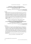 Ảnh hưởng của bổ sung acid park 4 way 2x đến khả năng sản xuất thịt của gà broiler cobb500 nuôi chuồng kín vụ hè