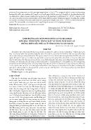 Ảnh hưởng của bón phân hữu cơ và Biochar đến đặc tính nước trong đất và năng suất bắp lai trồng trên đất phù sa ở Vĩnh Long và An Giang