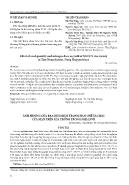 Ảnh hưởng của Brassinolide trong hạn chế tác hại của mặn trên lúa trồng trong nhà lưới