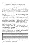 Ảnh hưởng của Brassinolide trong hạn chế tác hại của mặn trên lúa ở điều kiện ngoài đồng tại tỉnh Bạc Liêu