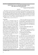 Ảnh hưởng của các công thức xử lý khác nhau đến chất lượng hạt giống ngô