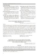 Ảnh hưởng của các loại giá thể gốm kỹ thuật và phân chậm tan đến sinh trưởng và chất lượng của cây hoa Lily trồng chậu