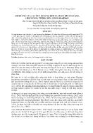 Ảnh hưởng của các mức bổ sung kẽm và Selen đến số lượng, chất lượng tinh bò đực giống Brahman