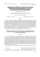 Ảnh hưởng của các phương pháp xử lý nhiệt kết hợp với lên men đến hàm lượng axit gamma-Aminobutyric, axit phytic và tính chất lý-hóa của sữa chua đậu nành nẩy mầm