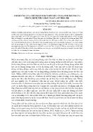 Ảnh hưởng của chế phẩm Fubon đến khả năng sinh trưởng và phòng bệnh tiêu chảy ở lợn con theo mẹ