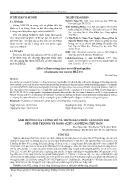 Ảnh hưởng của cường độ và thời gian chiếu sáng đèn Led đến sinh trưởng và năng suất cải phụng thu non