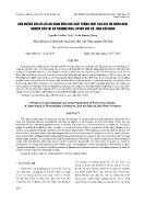 Ảnh hưởng của di cư lao động đến sản xuất trồng trọt của các hộ nông dân: Nghiên cứu tại xã Phượng Mao, huyện Quế Võ, tỉnh Bắc Ninh