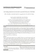 Ảnh hưởng của độ ẩm và nhiệt độ tới quá trình kết tụ rơm ở Việt Nam