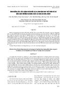 Ảnh hưởng của liều lượng phân hữu cơ vi sinh bón thay thế phân vô cơ đến sinh trưởng và năng suất cà chua và dưa chuột