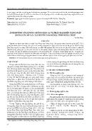 Ảnh hưởng của lượng giống gieo sạ và phân đạm đến năng suất giống lúa MTL372 tại huyện Tam Nông, tỉnh Đồng Tháp