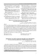 Ảnh hưởng của mật độ, phân bón đến khả năng sinh trưởng và năng suất của giống đậu xanh hạt nhỏ nam đàn