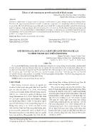 Ảnh hưởng của một số cơ chất đến sinh trưởng hệ sợi và hình thành quả thể nấm hương