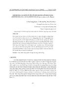 Ảnh hưởng của một số yếu tố môi trường lên khả năng sinh trưởng của callus đinh lăng (polyscias fruticosa (L) harms)