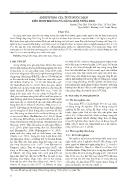 Ảnh hưởng của tưới nước mặn đến sinh trưởng và năng suất vừng đen