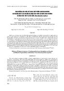 Ảnh hưởng của việc bổ sung chế phẩm canthaxanthin có nguồn gốc từ vi khuẩn ưa mặn vào thức ăn đến sinh trưởng và màu sắc thịt cá hồi vân (oncorhynchus mykiss)