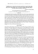 Ảnh hưởng của việc bổ sung dầu hạt bông và bột chè xanh đến lượng thu nhận, năng suất sữa và phát thải khí mêtan của bò trong giai đoạn tiết sữa