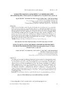 Ảnh hưởng khoảng cách trồng và chế độ phân bón đến sinh trưởng, năng suất cây khoai nưa tại Bát Xát, Lào Cai