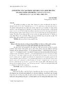 Ảnh hưởng mật độ trồng đến khả năng sinh trưởng của hai giống tỏi trắng (allium sativum L) trên đất cát tại Tuy Hòa, Phú Yên