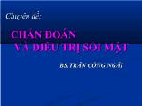 Bài giảng Chẩn đoán và điều trị sỏi mật