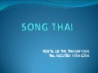 Bài giảng Song thai - Lê Thị Thanh Vân