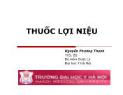 Bài giảng Thuốc lợi niệu - Nguyễn Phương Thanh