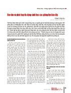 Bảo tồn và phát huy đa dạng sinh học các giống lợn bản địa