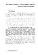 Bê tông hóa nông thôn và sự suy giảm dịch vụ sinh thái