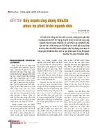 Bến Tre: Đẩy mạnh ứng dụng kh&cn phục vụ phát triển ngành dừa