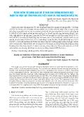 Bệnh viêm tử cung sau đẻ ở đàn chó giống Berger Đức nuôi tại một số tỉnh phía Bắc Việt Nam và thử nghiệm điều trị