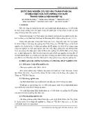 Bước đầu nghiên cứu sự hình thành phản xạ có điều kiện của chó h’mông cộc đuôi trong huấn luyện nghiệp vụ