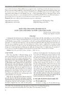 Bước đầu ứng dụng tảo bám xử lý nước thải sinh hoạt và nước thải chăn nuôi