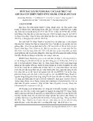 Bước đầu xây dựng bộ mẫu các loài thực vật khu bảo tồn thiên nhiên sông Thanh, tỉnh Quảng Nam