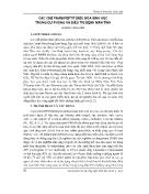 Các chế phẩm peptit điều hòa sinh học trong dự phòng và điều trị bệnh mãn tính