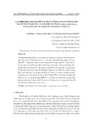 Cải thiện khả năng ra rễ in vitro và nâng cao tỷ lệ sống sót ngoài vườn ươm của cây chanh dây tím (passiflora edulis sims) có nguồn gốc từ nuôi cấy lớp mỏng tế bào lá