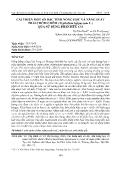 Cải thiện một số đặc tính nông học và năng suất trái chôm chôm (nephelium lappaceum L) qua sử dụng phân hữu cơ