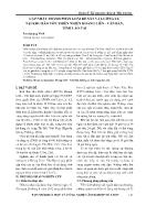 Cập nhật thành phần loài bò sát và lưỡng cư tại khu bảo tồn thiên nhiên Hoàng Liên - Văn Bàn, tỉnh Lào Cai