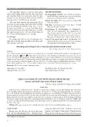 Chọn tạo dòng ớt chỉ thiên kháng bệnh héo rũ mang gen bất dục đực tế bào chất