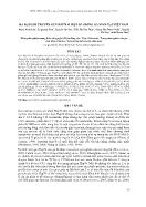 Đa dạng di truyền gen HSP70 ở một số giống gà nuôi tại Việt Nam