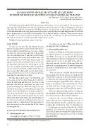 Đa dạng nguồn gen rau gia vị và kết quả xây dựng mô hình sản xuất rau gia vị hữu cơ tại xã Vân Hòa, Ba Vì, Hà Nội