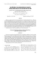 Đặc điểm bệnh lý của lợn mắc bệnh dịch tả châu Phi (african swine fever) tại các ổ dịch đầu tiên ở Việt Nam
