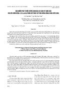 Đặc điểm phát triển tuyến sinh dục và chu kỳ sinh sản của ốc bươu đồng (pila polita) phân bố ở một số tỉnh đồng bằng sông Cửu Long