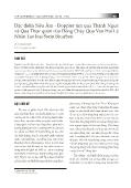 Đặc điểm siêu âm - Doppler tim qua thành ngực và qua thực quản của dòng chảy qua van hai lá nhân tạo loại Sorin Bicarbon